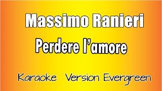 Massimo Ranieri  Perdere lamore versione Karaoke Academy Italia [upl. by Alboran]