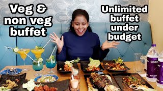 Flechazo buffet restaurant hyderabad  Veg and Non veg buffet under budget [upl. by Kelam]