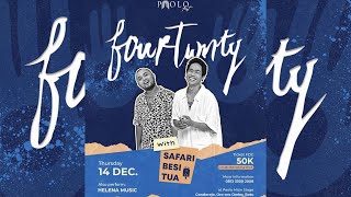 KARAOKE SESSION WITH FOURTWNTY  LIVE AT PAOLO FEST BATU  WITH SAFARI BESI TUA [upl. by Shelly]