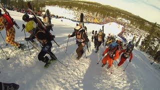 Uppåt Väggen 2018 Sälen Hela loppet [upl. by Otilegna]