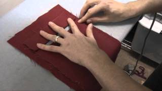 How to sew a welt pocket [upl. by Purvis]