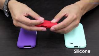 Rubberized Hard Case vs Silicone vs TPU [upl. by Naed]