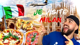 LES VLOGS DE 6NNAY  VLOG ITALIE JOUR 14 🇮🇹  À LA DÉCOUVERTE DE MILAN 🍕 [upl. by Pero]