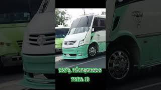 Expo Microbuses Ruta 18 Cuautepec CDMX [upl. by Aneelehs]