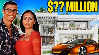 Cristiano Ronaldos Wife Lifestyle Georgina Rodríguez   Age Net Worth Car Collection Mansion [upl. by Alamat203]