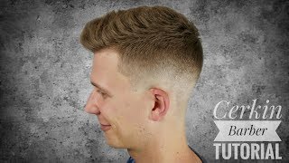 Taper Fade selber schneiden mit dem 360° SPIEGEL MIT LED  Haare schneiden  TaperFade Tutorial [upl. by Rida351]