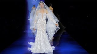 Agnieszka Swiatly Bridal Spring 2024  Barcelona Bridal Fashion Week [upl. by Sorcim260]