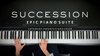 Succession HBO Series  Epic Piano Suite [upl. by Ailssa12]