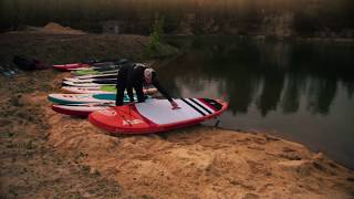 The SHACs SUP LAGOON at Buckland Park Lake  Stand Up Paddle Boarding [upl. by Suoilenroc676]