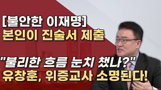 이재명의 진술서 제출 이유 불안한 심리 읍소작전 은근한 협박 그러나 기차는 이미 떠났다 [upl. by Anelaf]