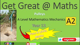 A level A2 Mechanics Pulleys [upl. by Aicilaana]