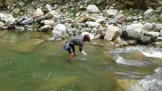 MOST TRADITIONAL WAY OF FISHING HIMALAYAN TROUT IN NEPAL [upl. by Margreta302]