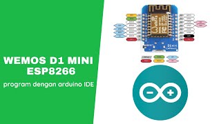 Cara Program Wemos D1 Mini esp8266 dengan Arduino IDE  Blink Test [upl. by Eade184]