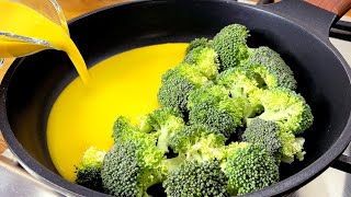 🥦 💯 This is the BEST way to cook broccoli with eggs🔝 Broccoli Recipe [upl. by Irual]