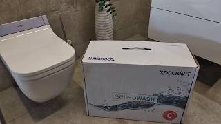 Unpacking Duravit SensoWash 610300002000300 StarckC seat for WC [upl. by Marcelia148]