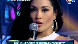 COMBATE Micheille Soifer regresa a Combate [upl. by Bernat484]