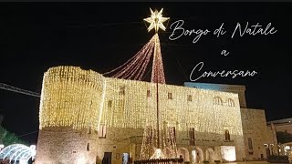 Borgo di Natale a Conversano 🎄 christmas vlog vlogmas vlogmas2023 [upl. by Eldoree]