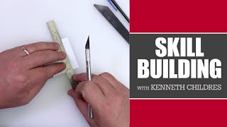 FineScale Modeler Skill Building How to cut plastic sheet for scale models [upl. by Omor105]