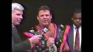 USWA TV 1301993 Nightmare Danny Davis vs Brian Christopher Plus Mr Perfect amp Dutch Mantell [upl. by Oirobil]