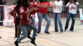 CAU amp Spelman Delta Sigma Theta  Strolloff for St Jude [upl. by Hamer829]