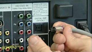 How to Connect an HDTV to Your Sound System or Home Theater For Dummies [upl. by Westleigh]