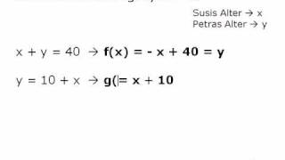 Mathe Video Lineare Gleichungssysteme Teil 2 von 6 [upl. by Divd]