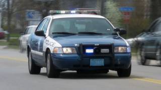 Barnstable Police Car Crown Vic Responding [upl. by Eednak]