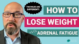 ADRENAL FATIGUE FIX in 5 Mins  Tips to Lose Weight with Adrenal Fatigue 😊 [upl. by Ormand]