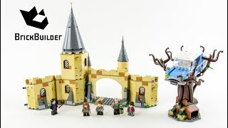 LEGO HARRY POTTER Hogwarts Whomping Willow 75953  Lego Speed Build [upl. by Sylirama153]