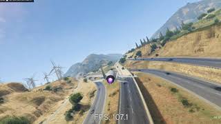 Intel Core i7 7700K amp PNY Nvidia Quadro P2000 GTA5 FPS test [upl. by Lat]