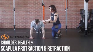 Shoulder Mobility  Scapula Protraction amp Retraction [upl. by Jaan525]