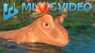 ♫ Rexy Keeps Going  Animated Music Video with Dinosaurs wantaways [upl. by Eanyl]