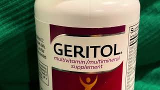 GERITOL REVIEW [upl. by Sommer]