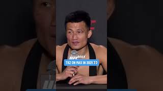 What Korean Zombie said about Max Holloway in 2021 👀 UFCSingapore [upl. by Cuthbert]