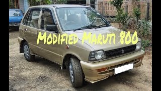 Maruti 800 Restoration 2  Modified maruti 800 [upl. by Ranson]