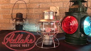 How to Purchase a NEW Railroad Lantern Adlake 300 Review [upl. by Aynnek]