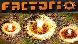 ALL OUT NUCLEAR WAR  Factorio 10 Let’s Play Ep 11 [upl. by Ecnerol]