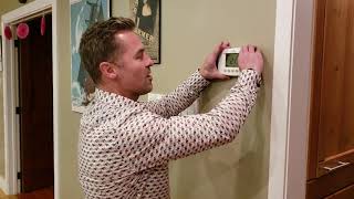 How to Remove Emerson Thermostat from Wall to Replace Batteries or Head Unit [upl. by Barbara]