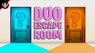 Fortnite Duo Escape Room 40 Tutorial Code 099488531878 [upl. by Eiryk207]