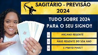 ♐ SAGITÁRIO 2024  PREVISÃO COMPLETA COM TAROT [upl. by Zebe]