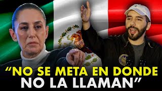 El discurso de Bukele que DESTROZÁ a la Presidenta de México por defender a los CRIMINALES😱 [upl. by Gaelan]