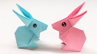 Easy Origami Rabbit  How to Make Rabbit Step by Step [upl. by Petigny]