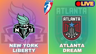 WNBA Live Score Atlanta Dream Vs New York Liberty  Basketball Match Sept 22 2024 [upl. by Rases]