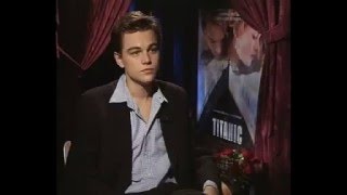 Leonardo DiCaprio Interview for Titanic in 1997 [upl. by Ibbison]