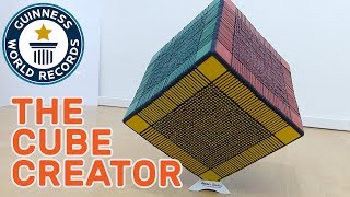 Gregoire Pfennig The Rubiks Cube Creator  Guinness World Records [upl. by Bibby]