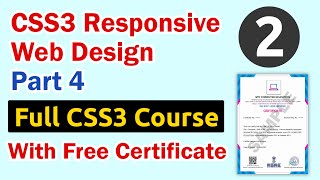 CSS3 Responsive Web Design Part 4 [upl. by Vincents]