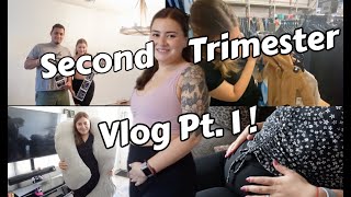 Second Trimester Vlog Pt 1  58 [upl. by Donnell]