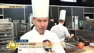 I dag avgörs Årets kock 2017  Nyhetsmorgon TV4 [upl. by Damaris]