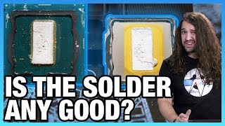 i99900K Review amp Delid Solder vs Paste Game Streaming Benchmarks [upl. by Novets]