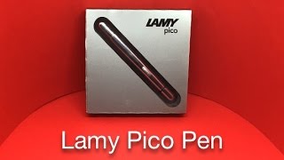 Lamy Pico Pen [upl. by Ennovoj905]